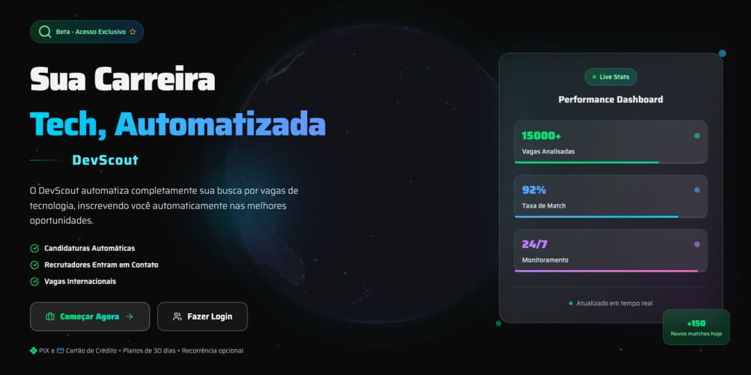 DevScout Atual - Nova Versão