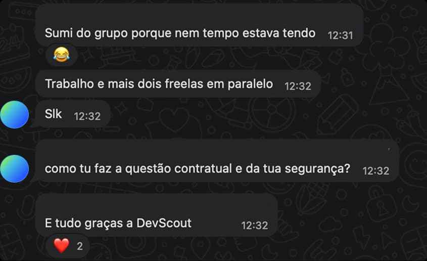 Feedback da comunidade 4