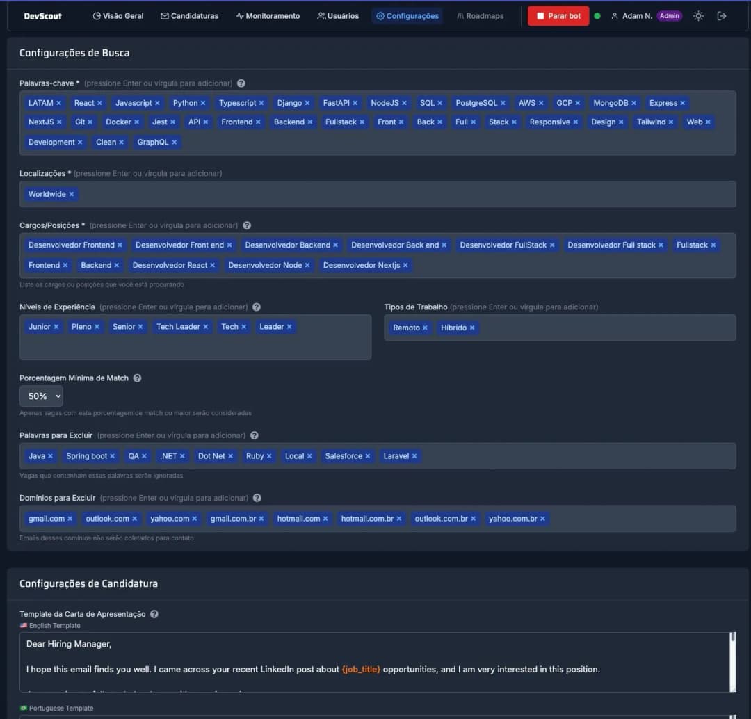 DevScout Julho - Versão 2