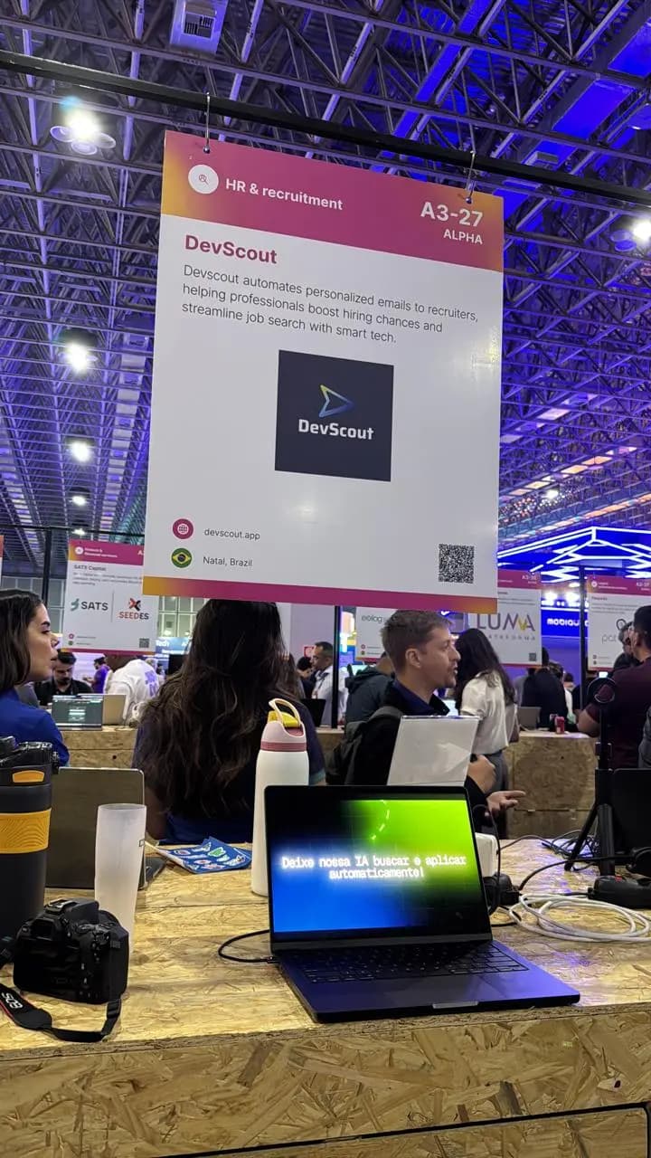 DevScout no Web Summit Rio 2026